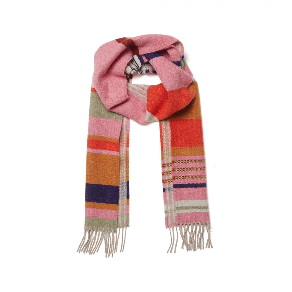 Wallace Sewell Lambswool Scarf | Strawberry