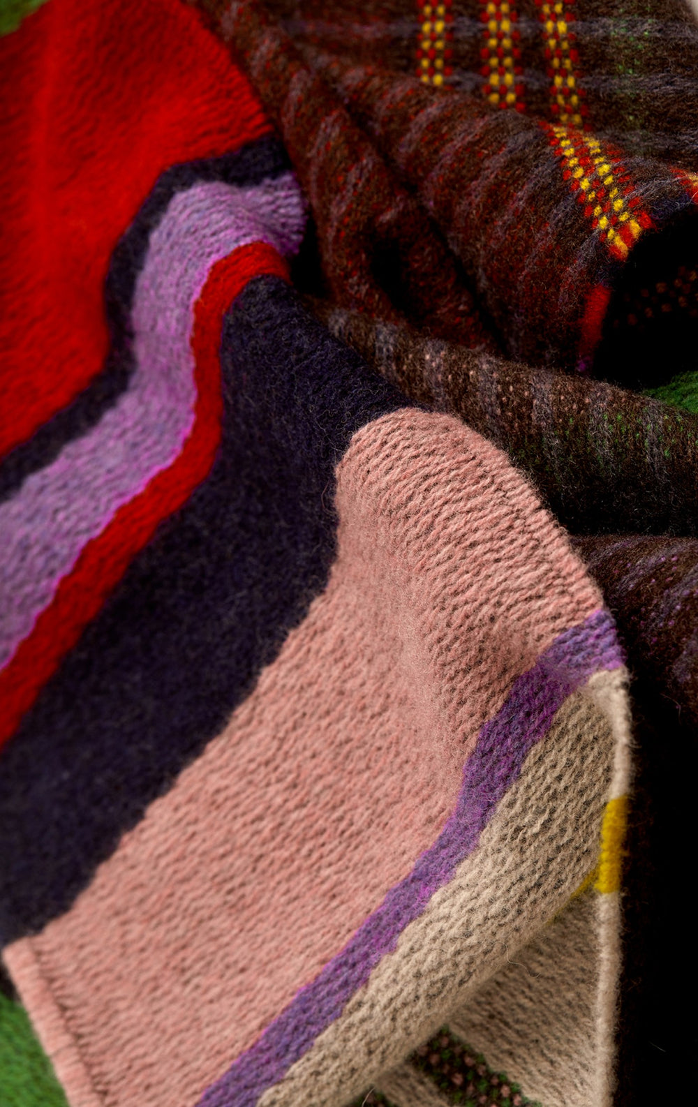 Wallace Sewell Lambswool Scarf | Circus