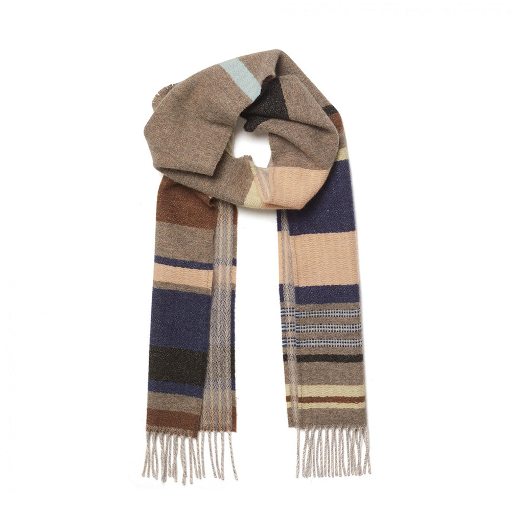 Wallace Sewell Lambswool Scarf | Oyster