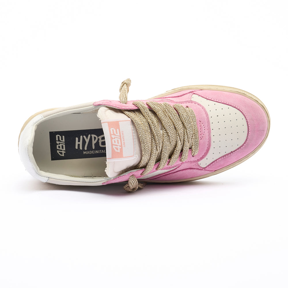 4B12 Trainer | Hyper Bianco Ciclamino