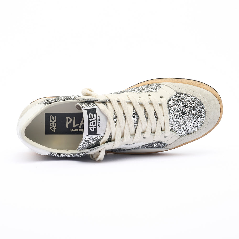 4B12 Trainer | Playnew Bianco Argento