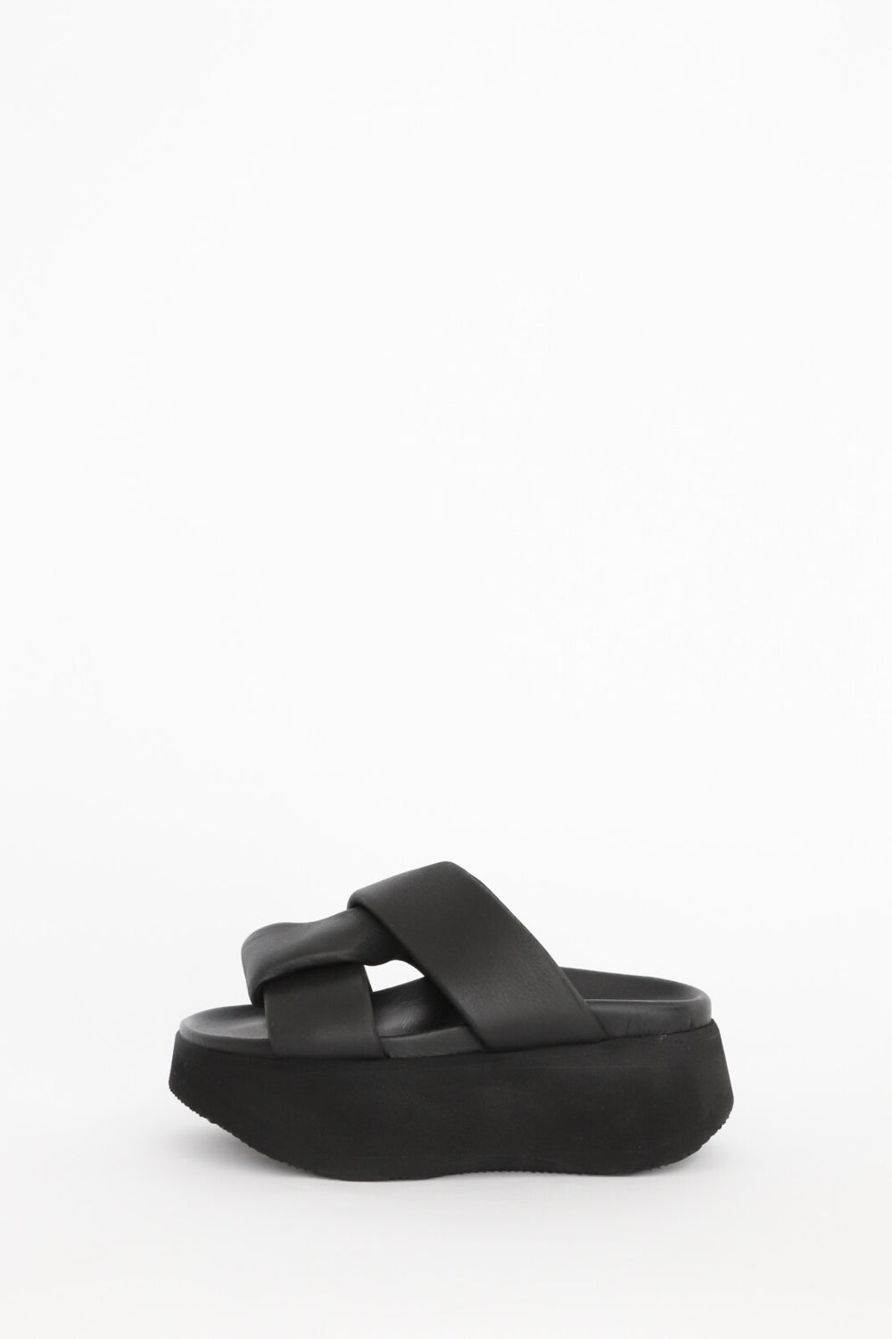 Lofina Sandal | Gasoline Nero