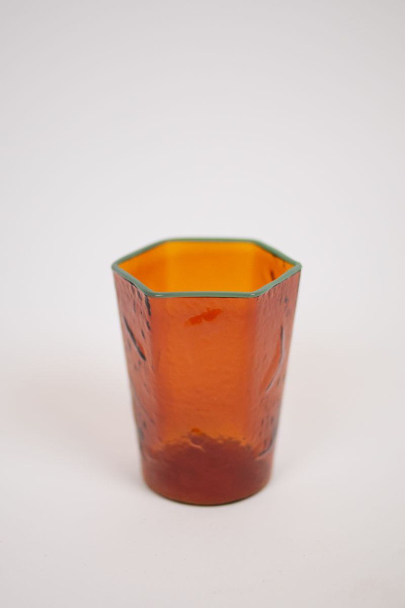 Amber Glass Tumbler