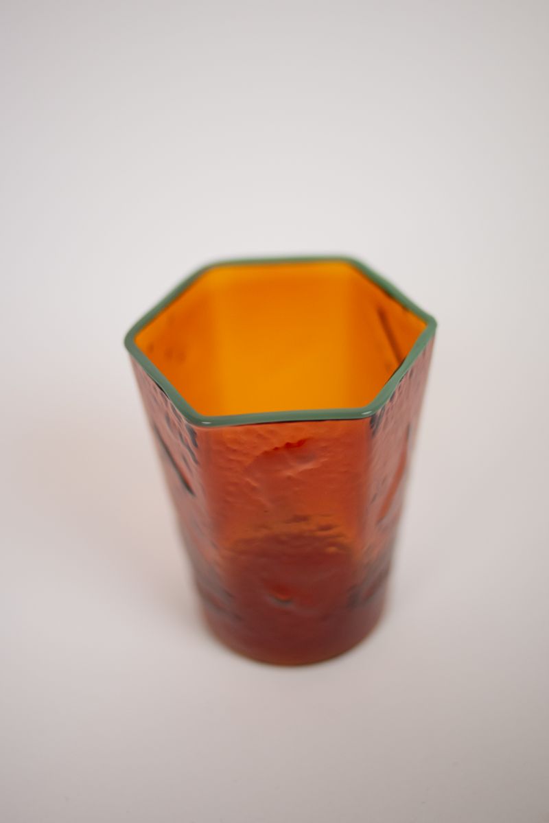 Amber Glass Tumbler