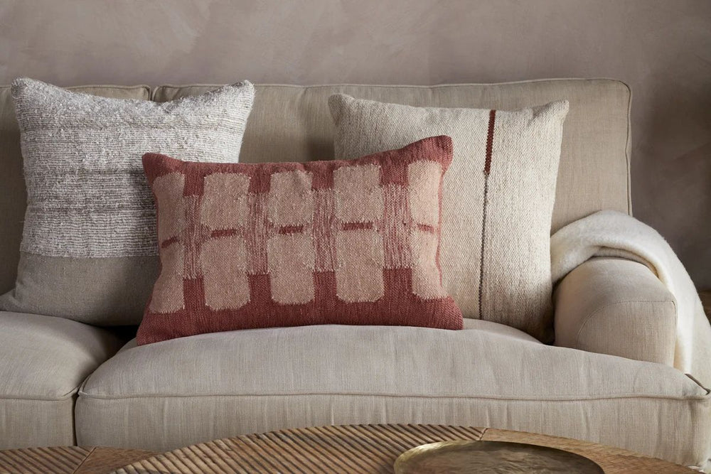 Akki Cushion Cover | Dusty Pink
