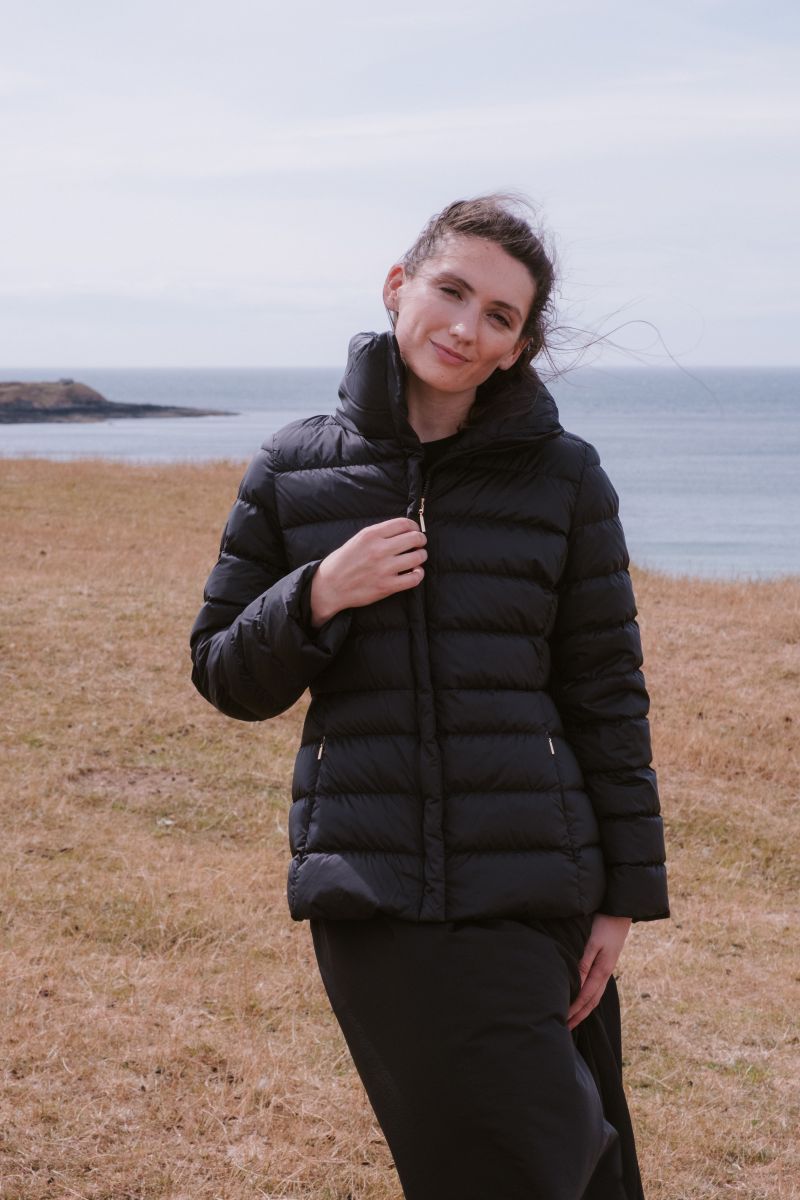 Weekend Max Mara Black Quilted Jacket