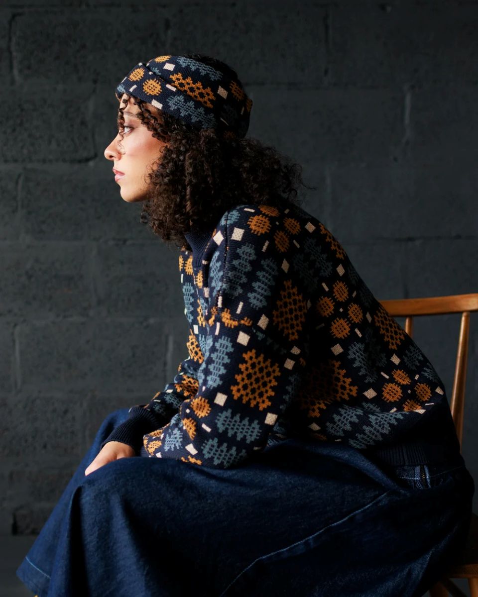 Carthen Cotton Head Wrap | New Moon