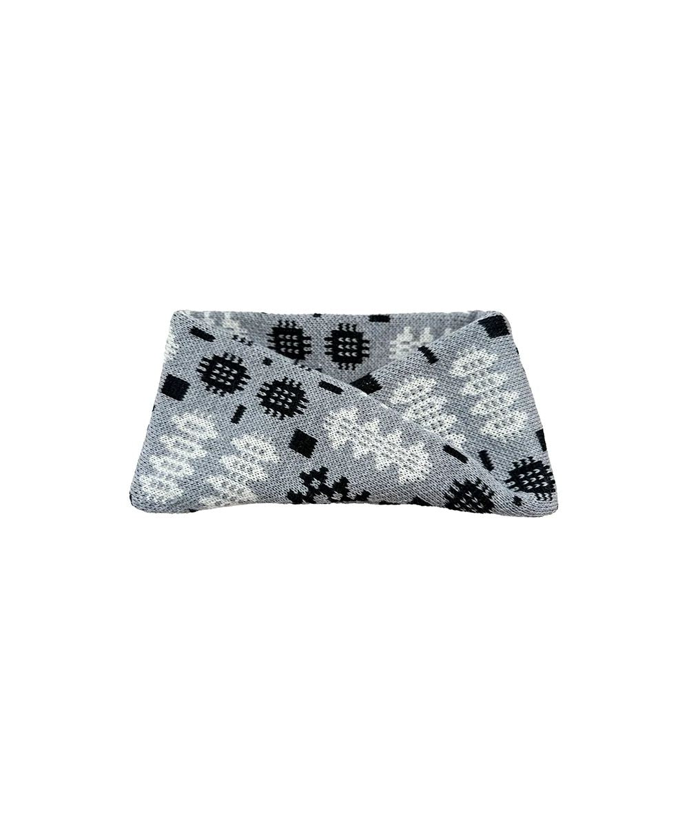 Carthen Merino Head Wrap | Grey Melange