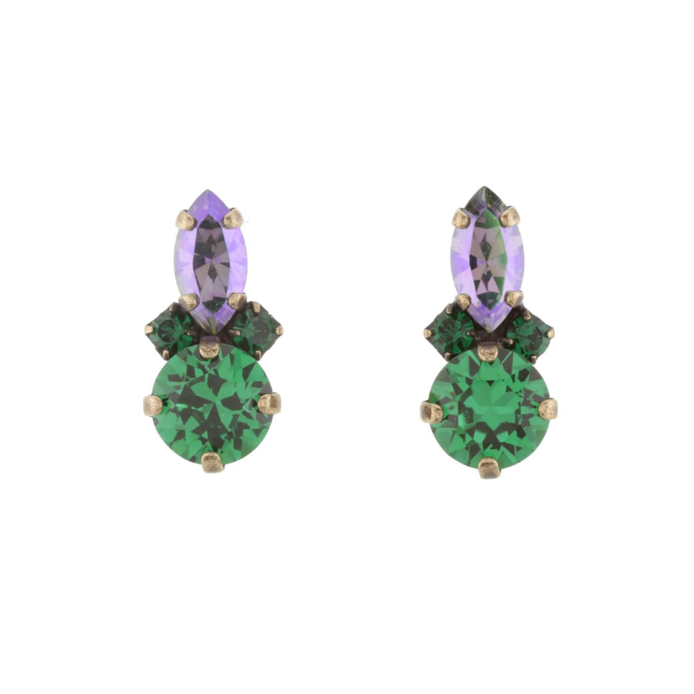 Eli Earrings | Green & Jazzy
