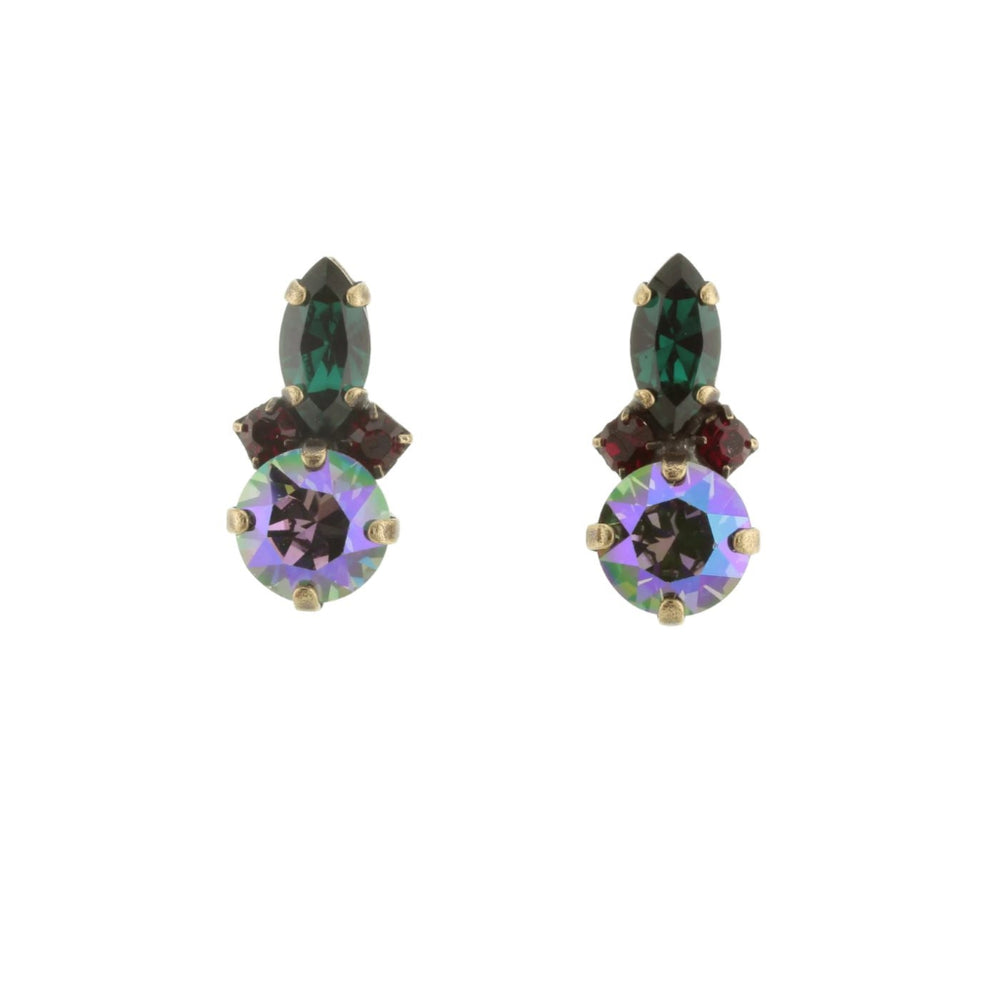 Eli Earrings | Jazzy & Green