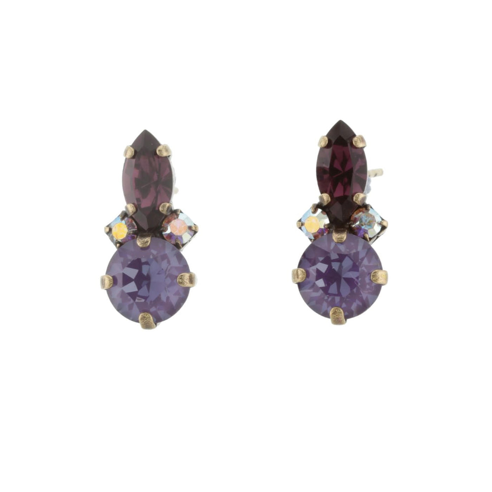 Eli Earrings | Purple
