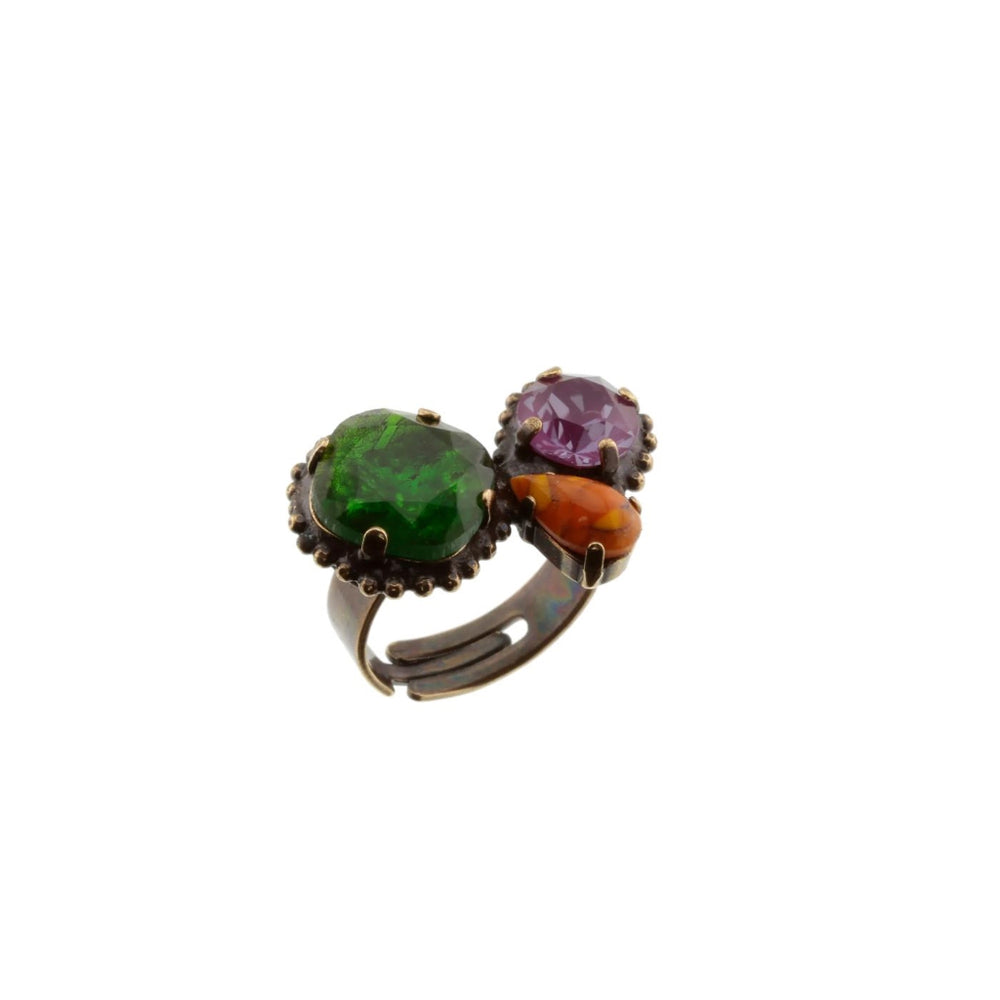 Eli Ring | Green & Purple