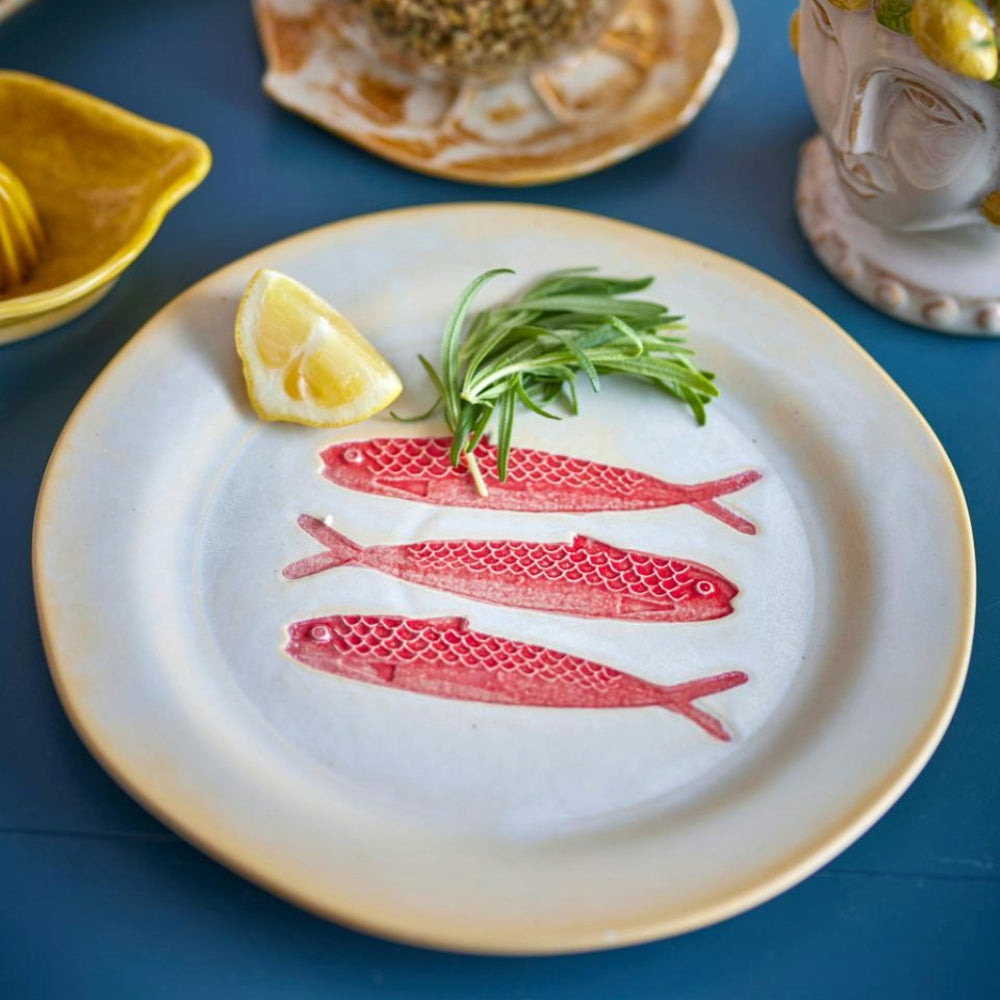 Fish Plate | Red