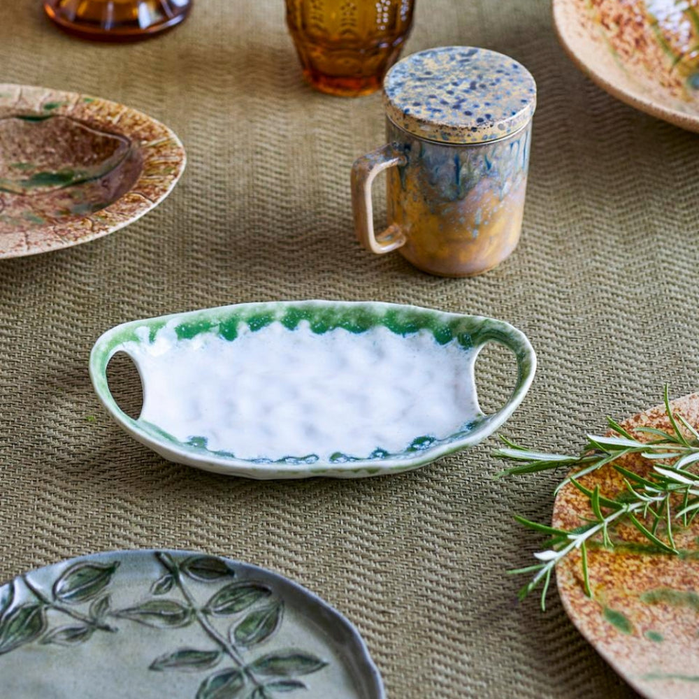 Green Serving Plate