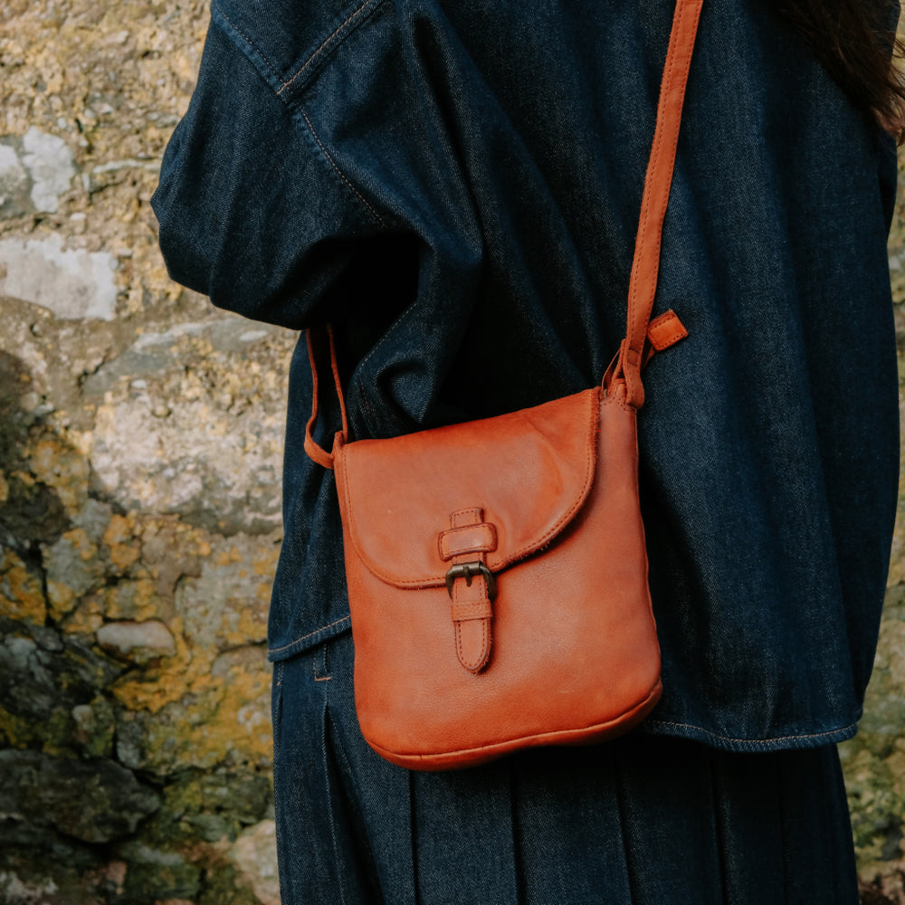 Bag Lledr Jini | Tan