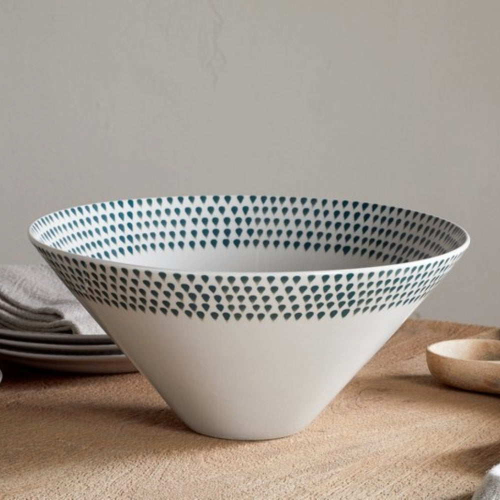 Juniper Drop Serving Bowl