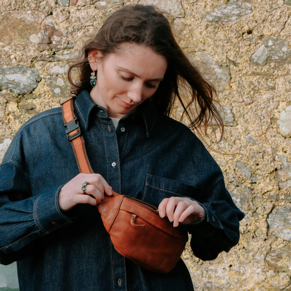 Bag Lledr Lili | Tan