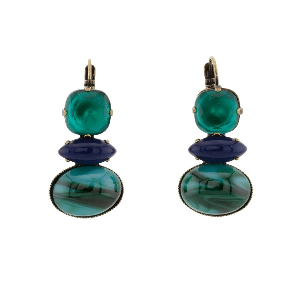 Lili Earrings | Teal