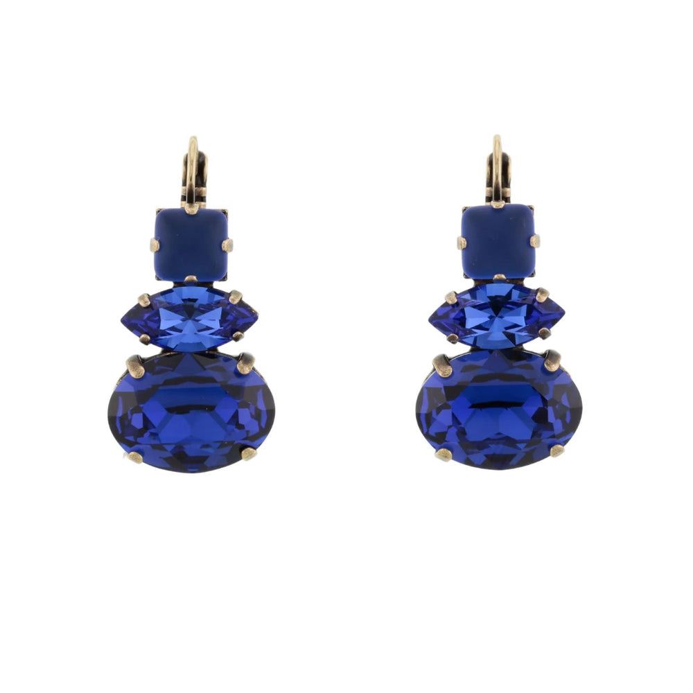 Lois Earrings | Blue