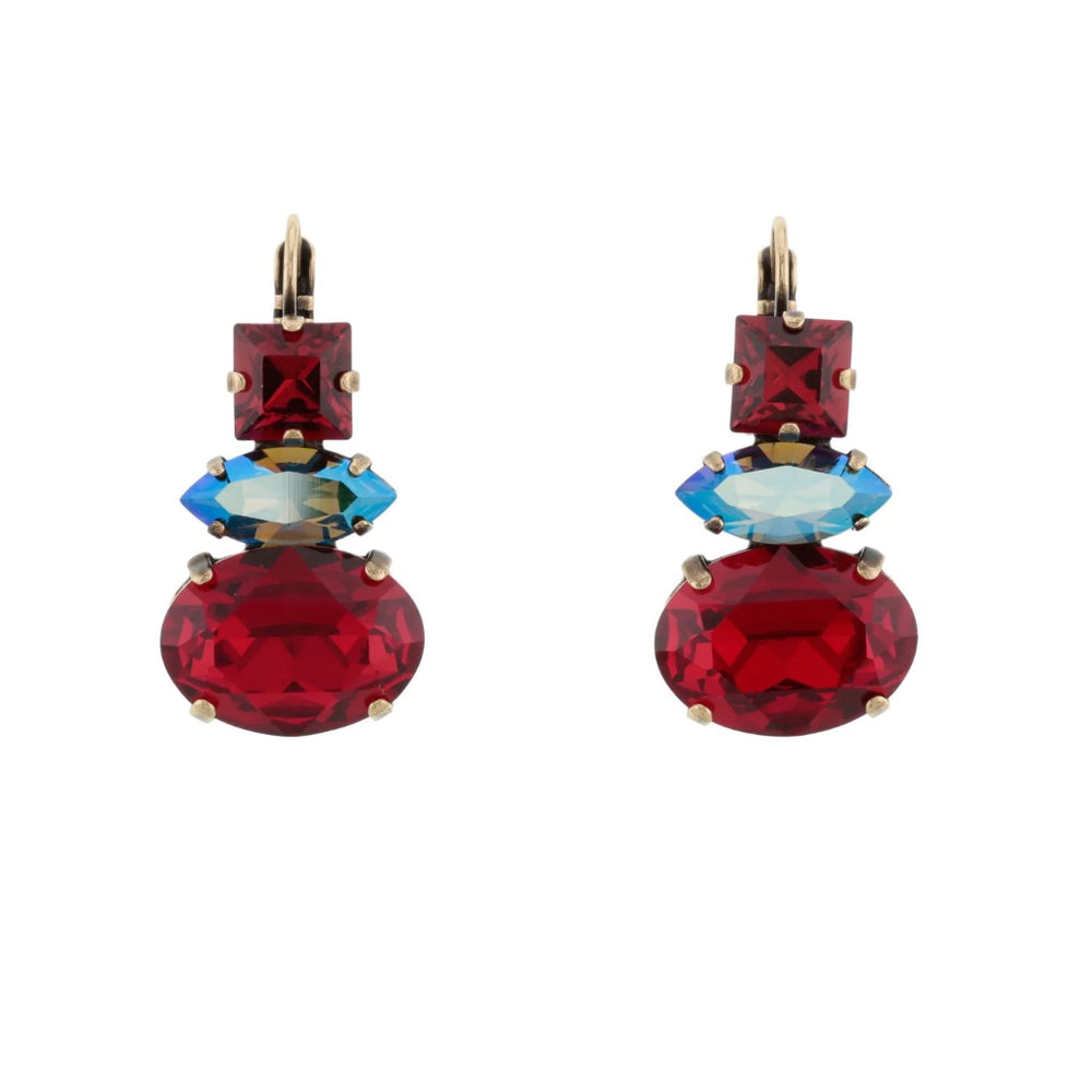 Lois Earrings | Red