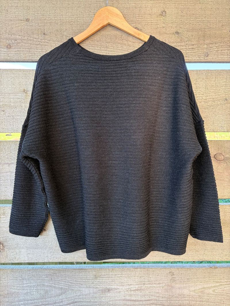 Muse Wear Ebba Jumper | Coal