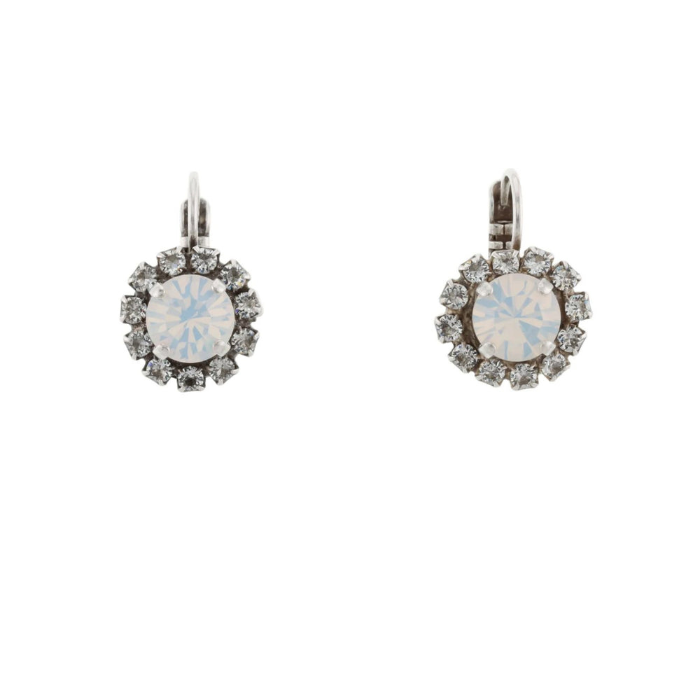 Nansi Earrings | Cloudy White
