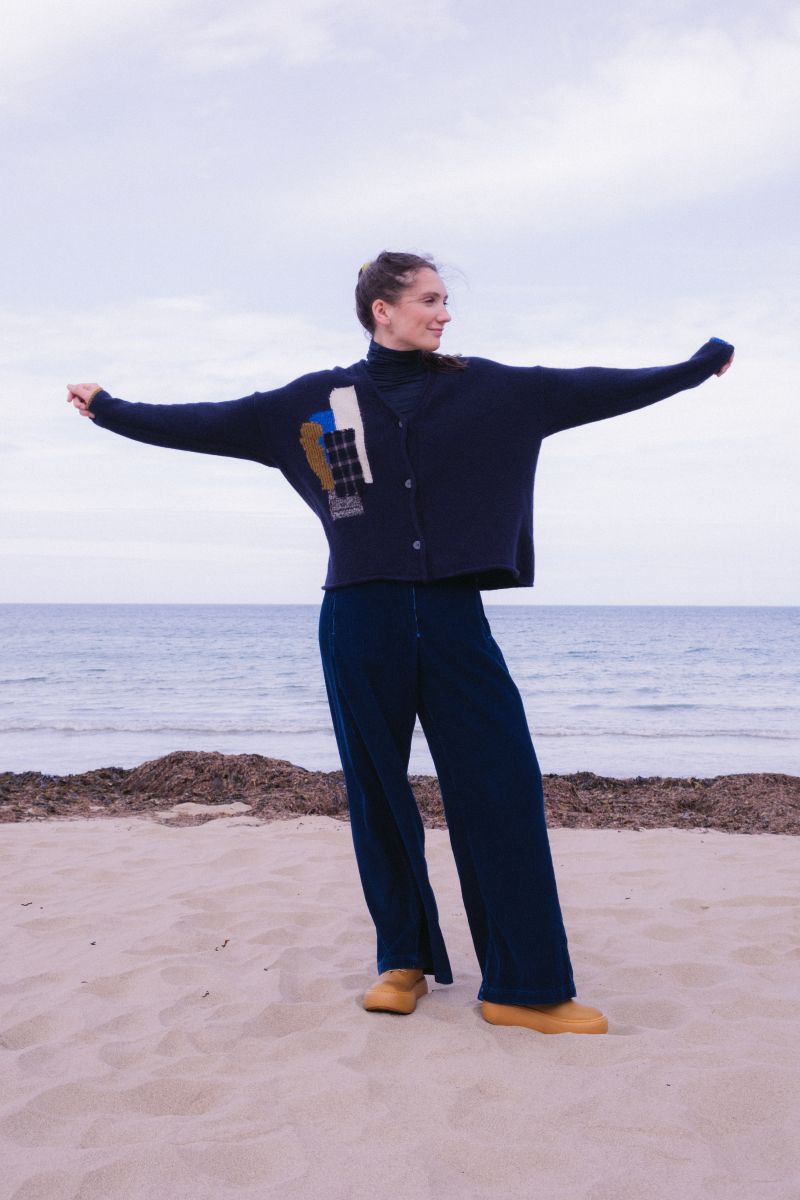 Neirami Patch Cardigan