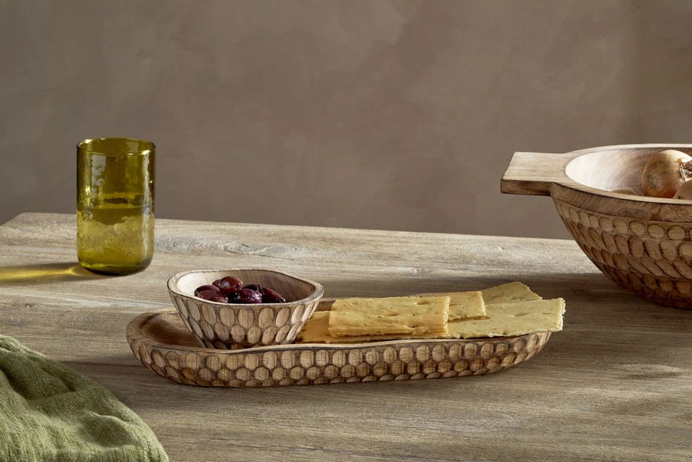 Pyaar Serving Tray and Bowl