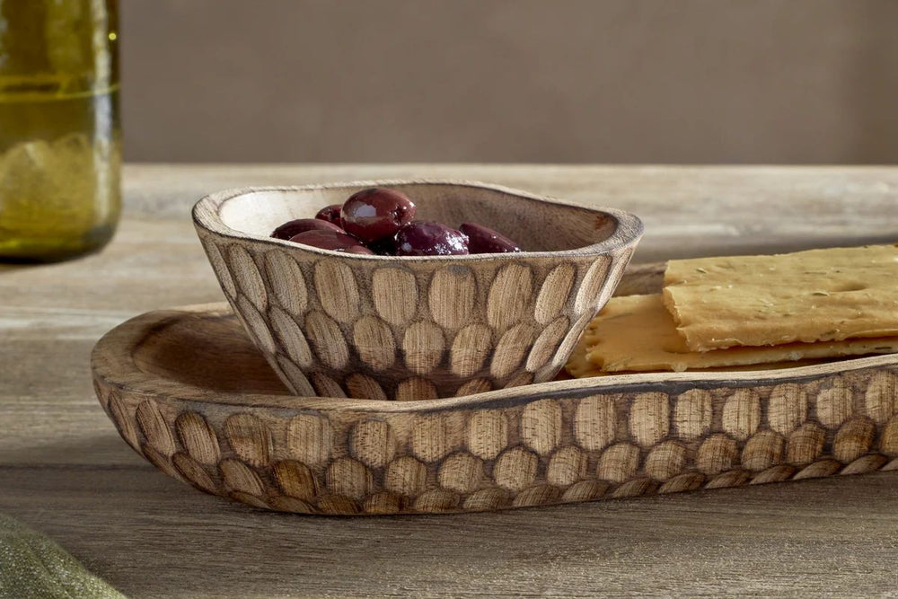 Pyaar Serving Tray and Bowl