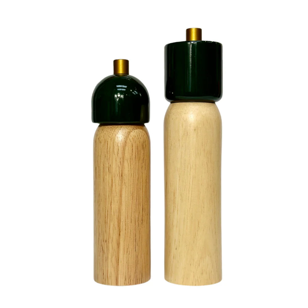 Green Salt & Pepper Grinder