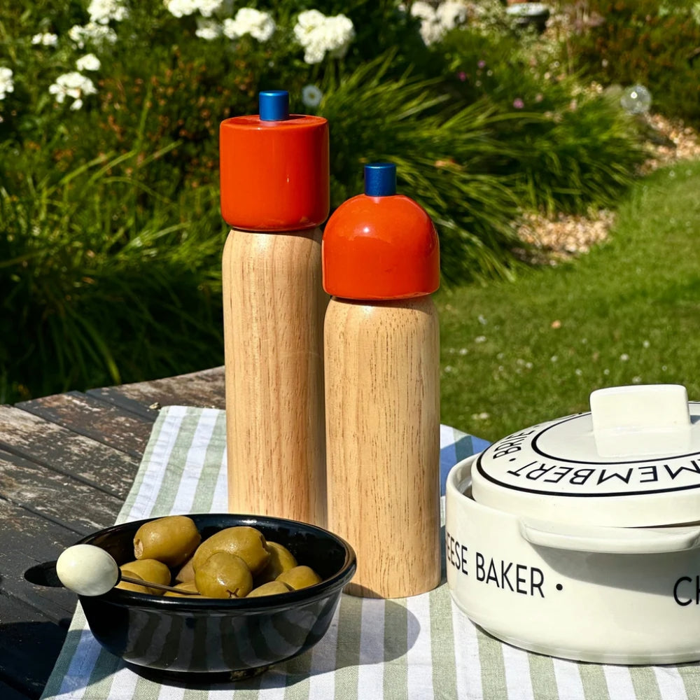 Orange Salt & Pepper Grinder