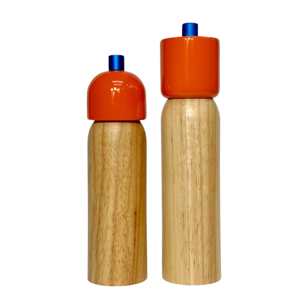 Orange Salt & Pepper Grinder