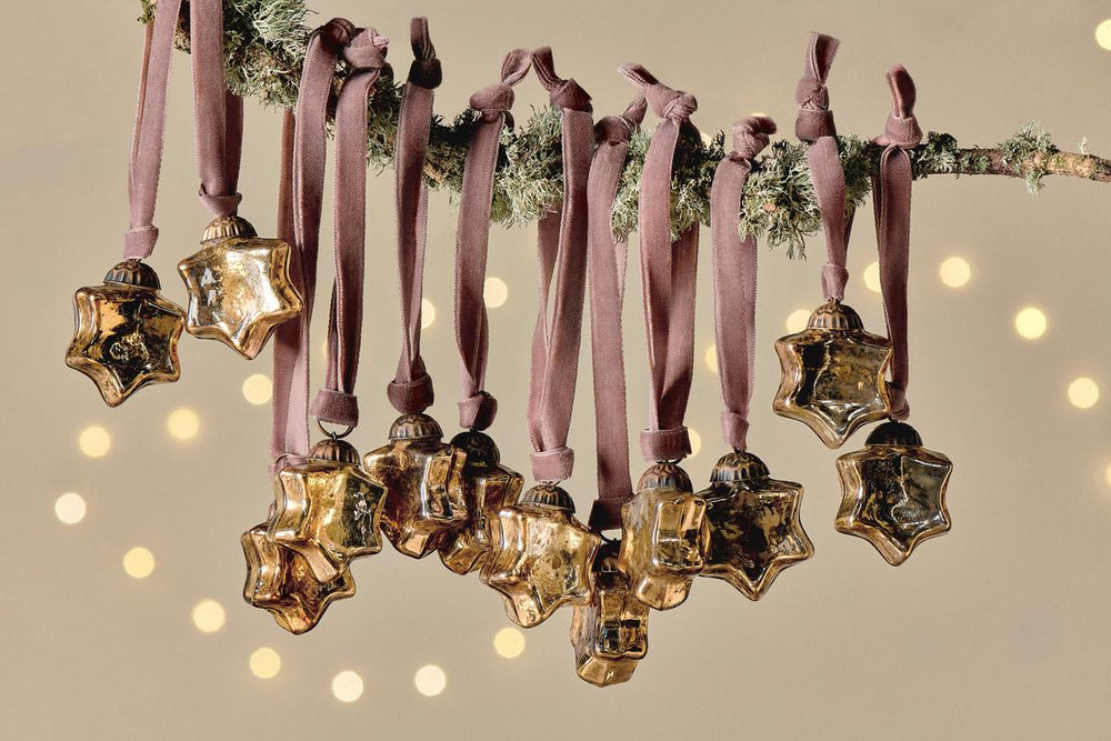 Sardi Star Baubles (Set of 12)