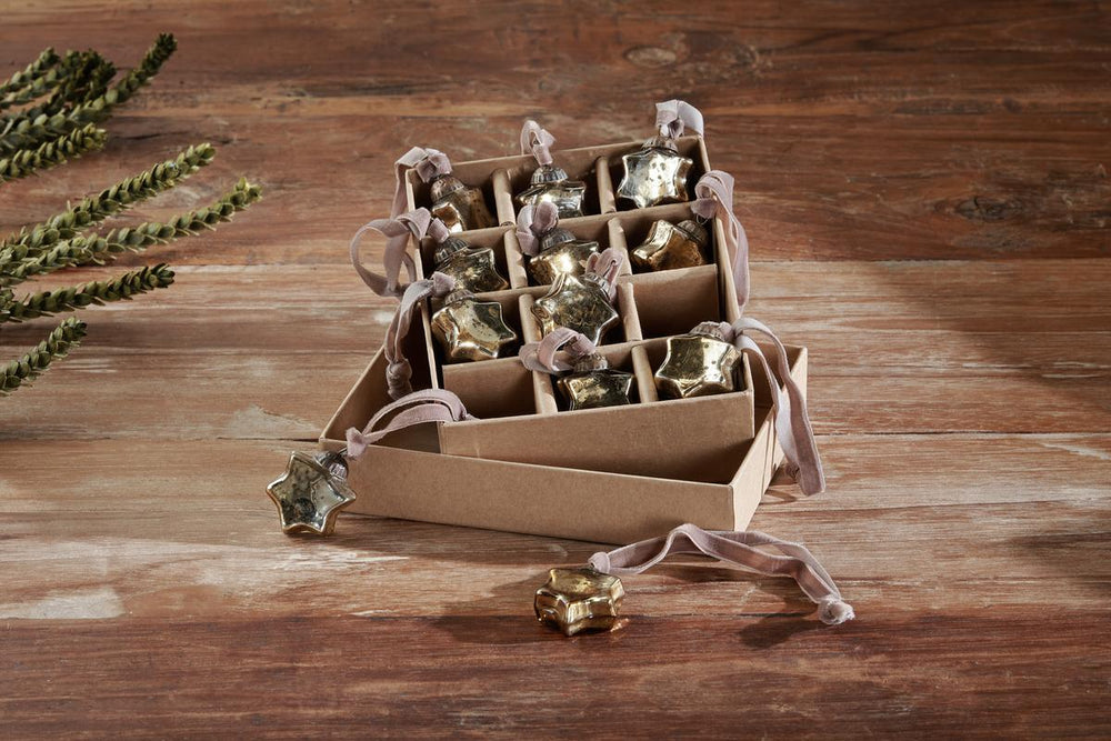Sardi Star Baubles (Set of 12)
