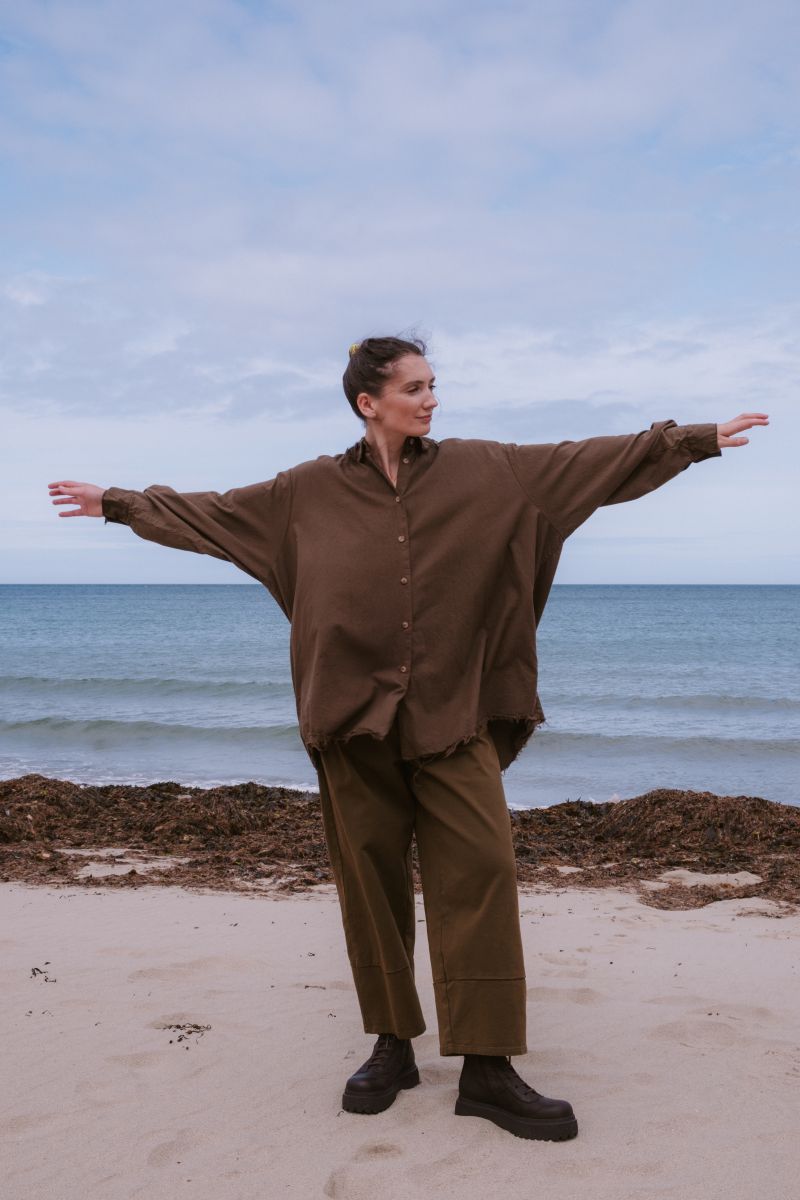 Neirami Shirt | Tobacco