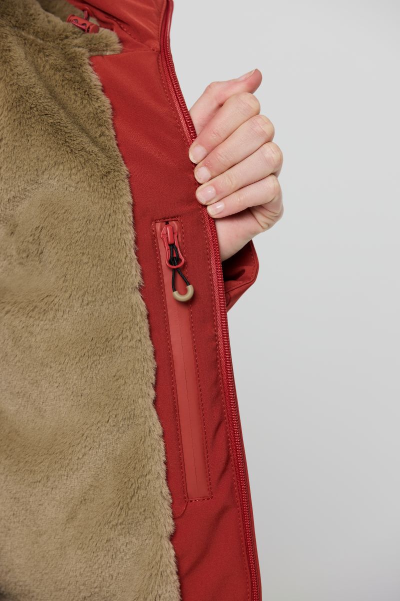 Tanta Graupel Jacket | Red