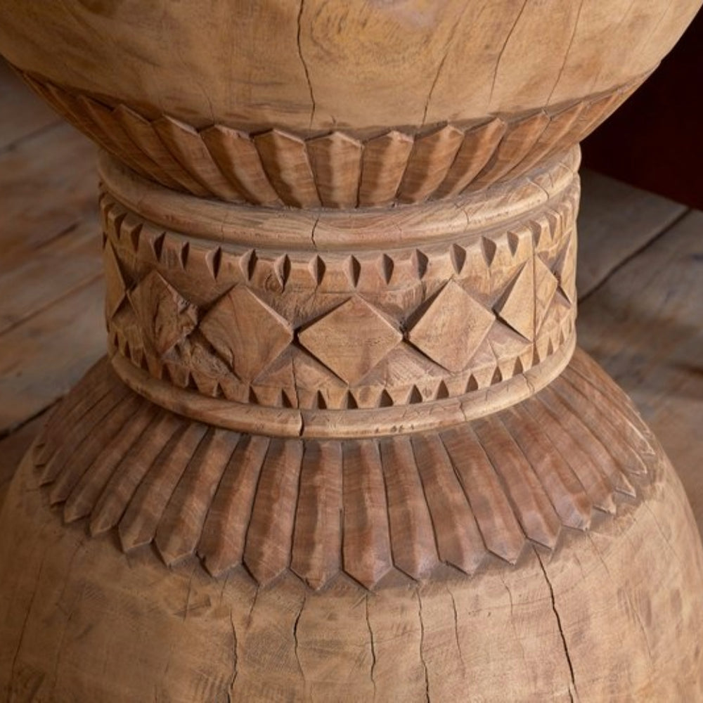 Taru Carved Side Table
