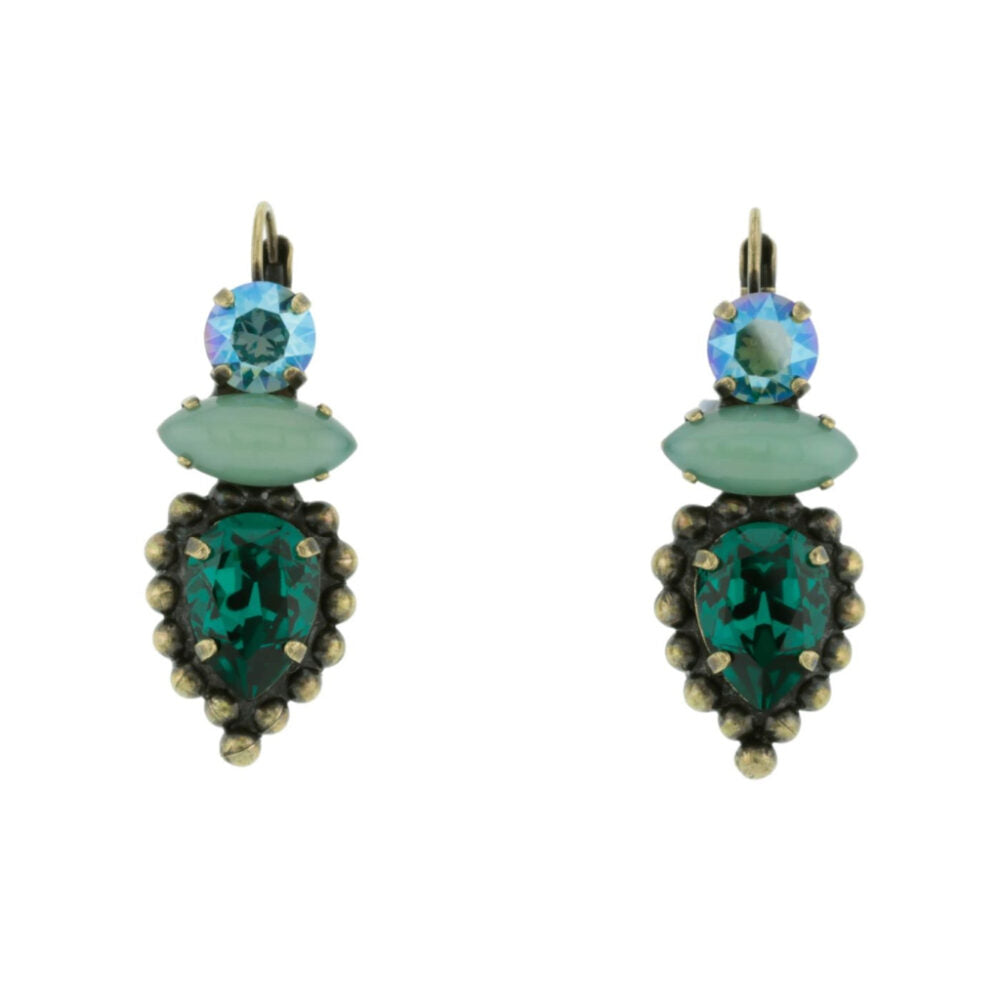Teleri Earrings | Green