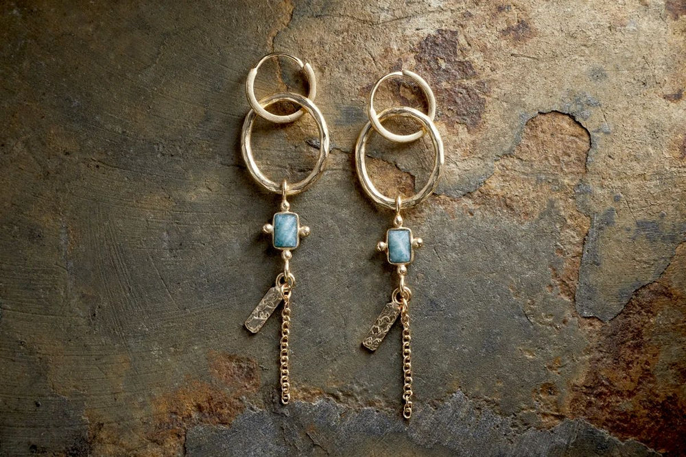 Tumari Amazonite Earrings