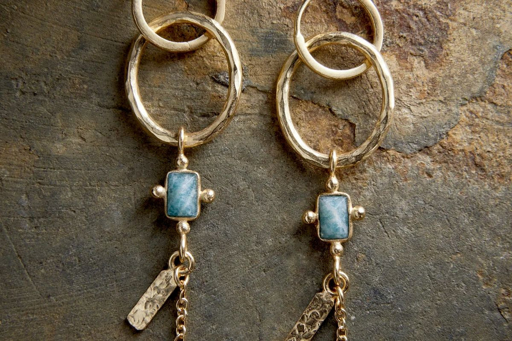 Tumari Amazonite Earrings
