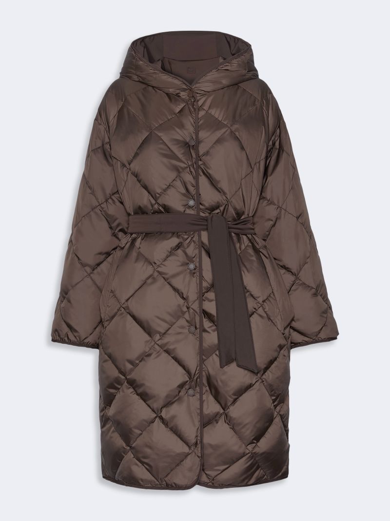 Weekend Max Mara Quilted Coat | Brown