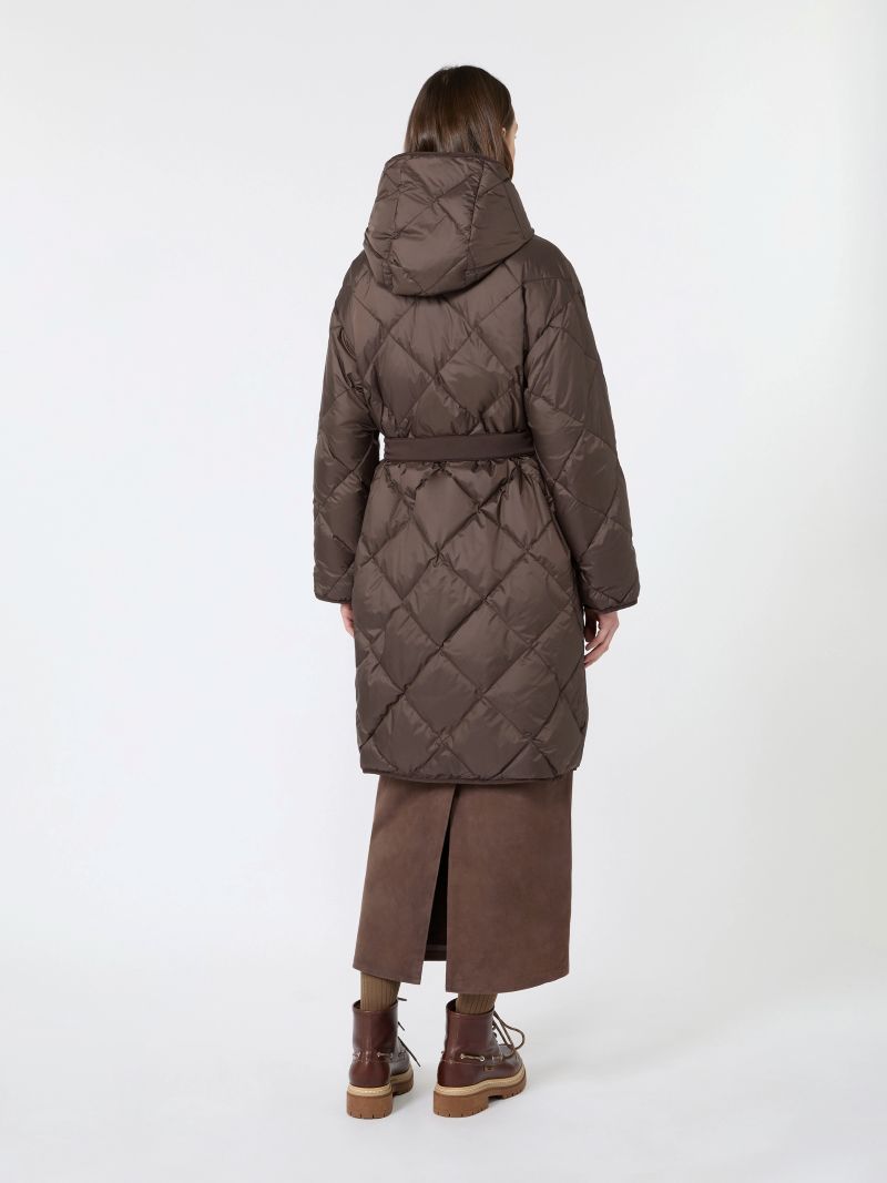 Weekend Max Mara Quilted Coat | Brown