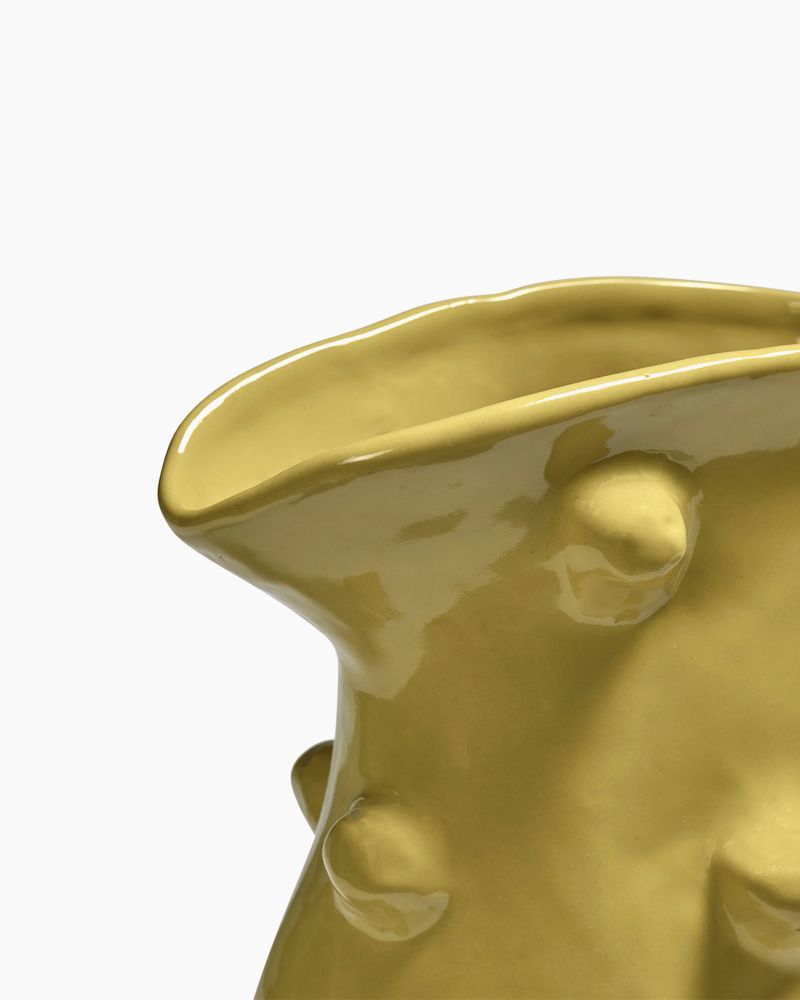 Yellow Ceramic Jug