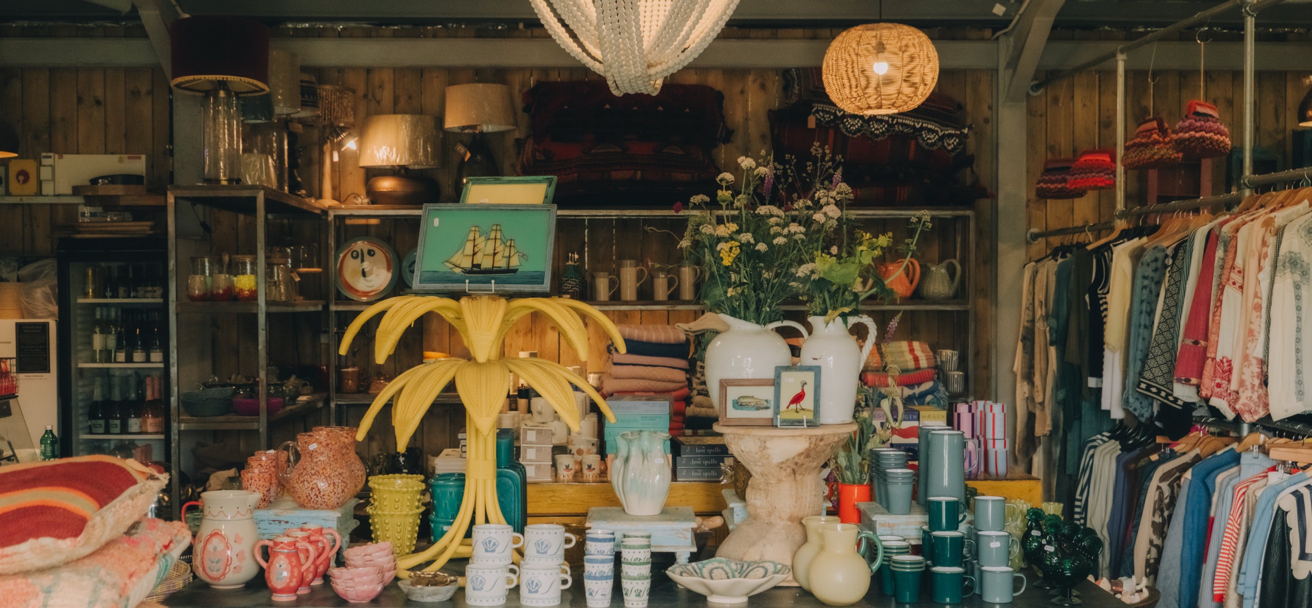 Inside CWT TATWS a beautiful destination store in North Wales