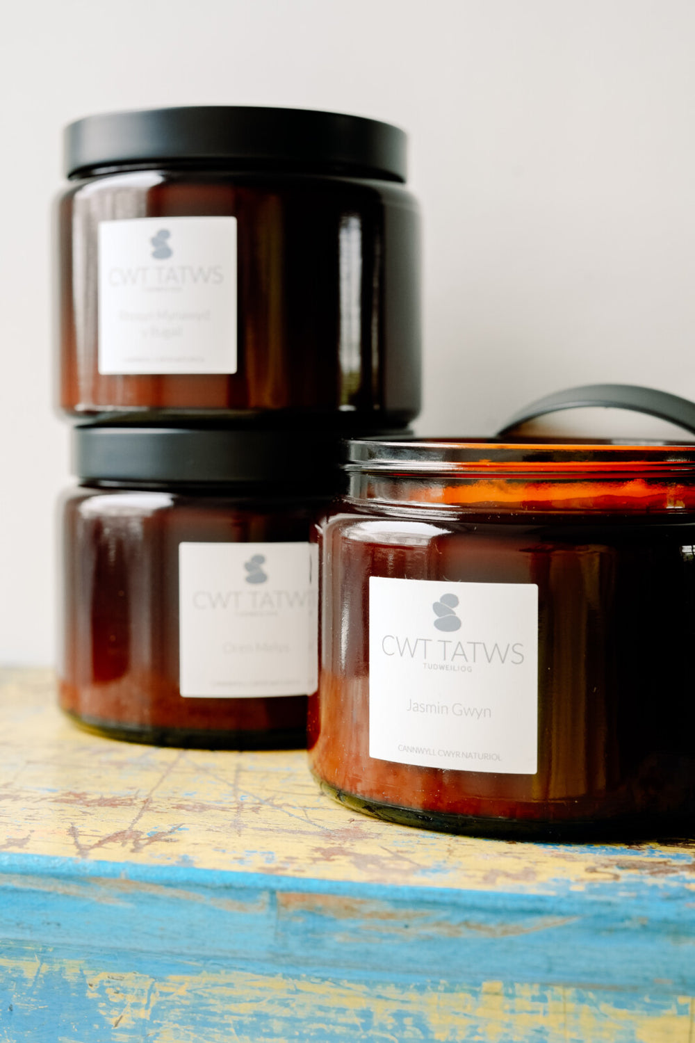 Cannwyll Cwt Tatws | Leim, Basil A Mandarin