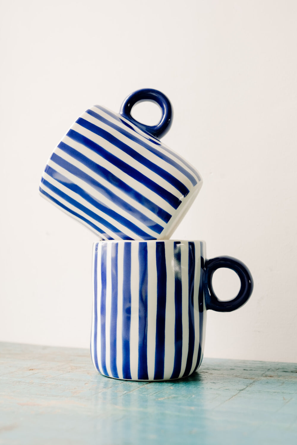 Blue Stripe Mug