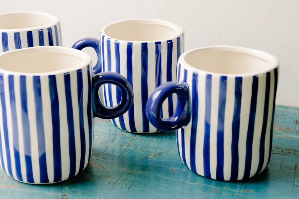 Blue Stripe Mug
