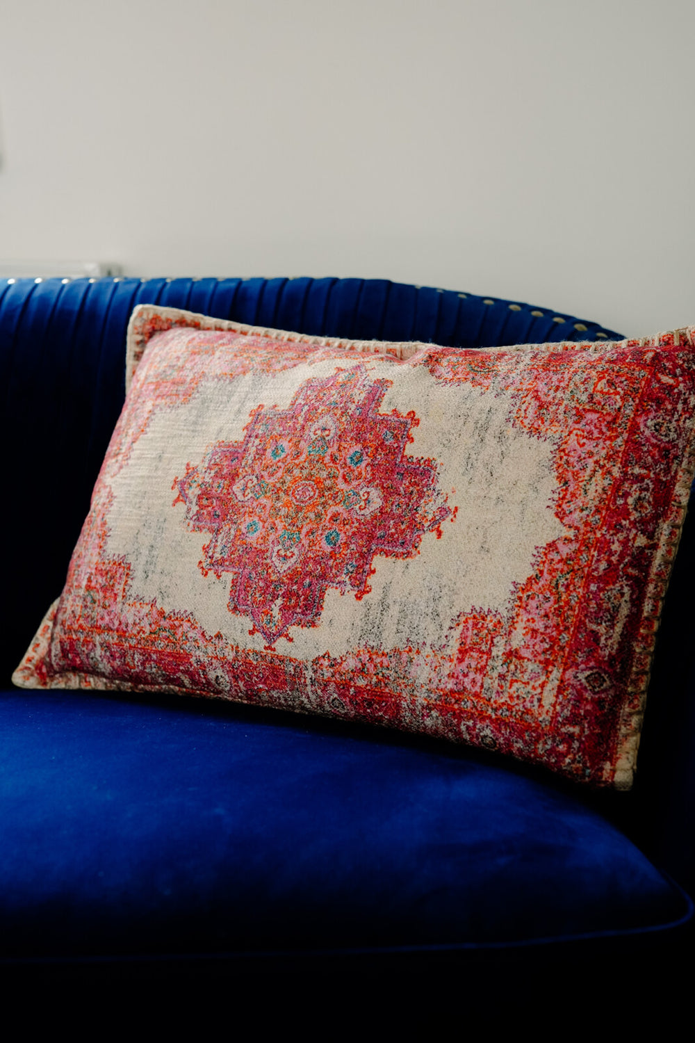 Red Pattern Cushion
