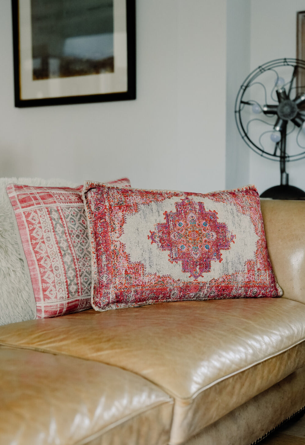 Red Pattern Cushion