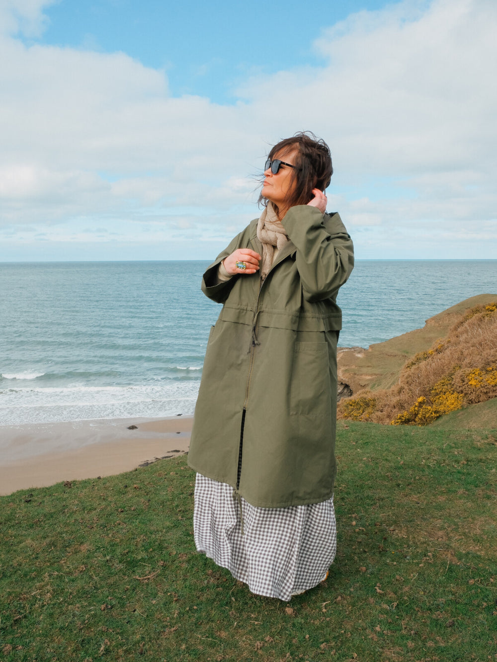 Neirami Drawstring Parka | Ficus